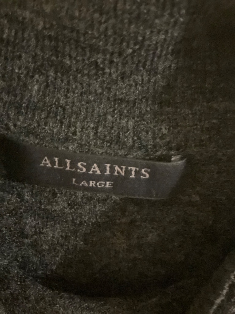 AllSaints Sabine Wool Blend Jumper Dress - Picture 5 of 8